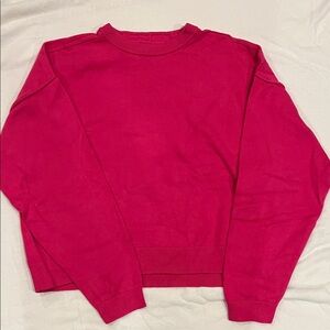 J. Crew Women’s Vibrant Fuchsia  Crewneck Sweater